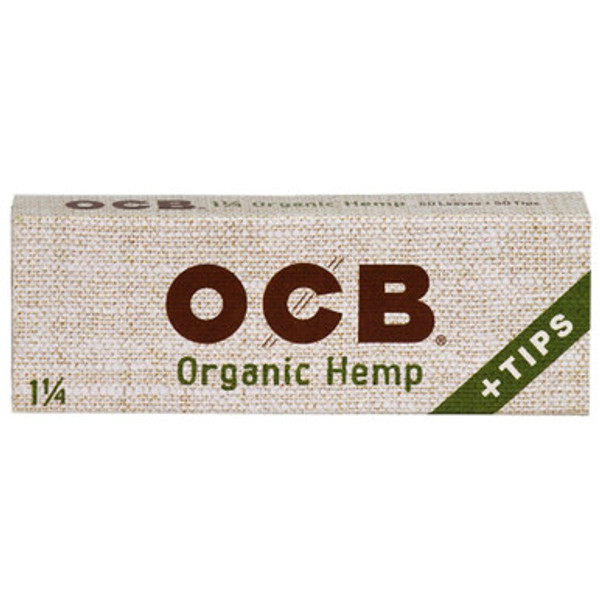 24 Ct. Ocb Organic Hemp 1.25" W/ Tips