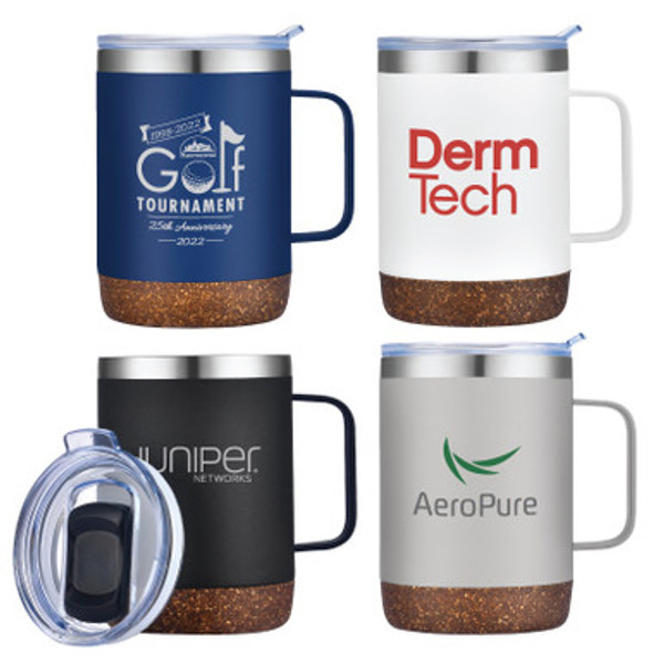 Cork Bottom Ozark 14 oz. Vacuum Insulated Tumbler Mug