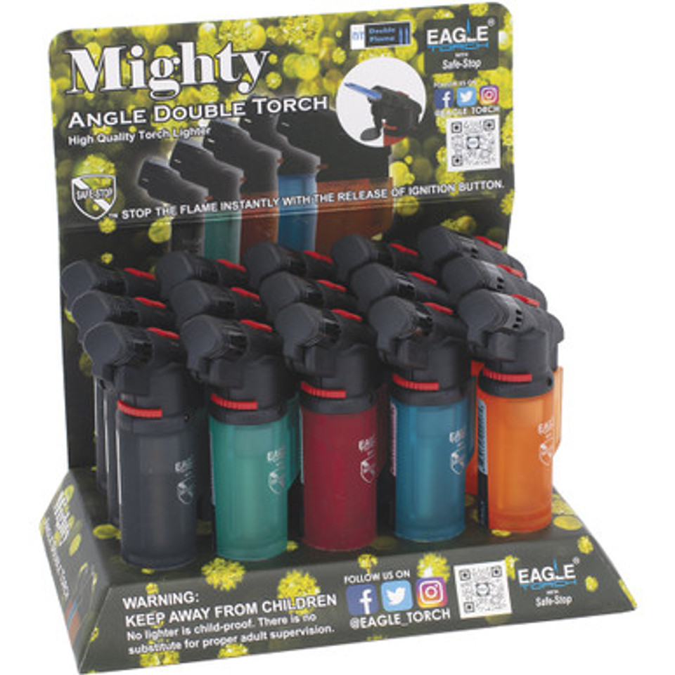 15Ct. Mighty Double Angle Eagle Torch