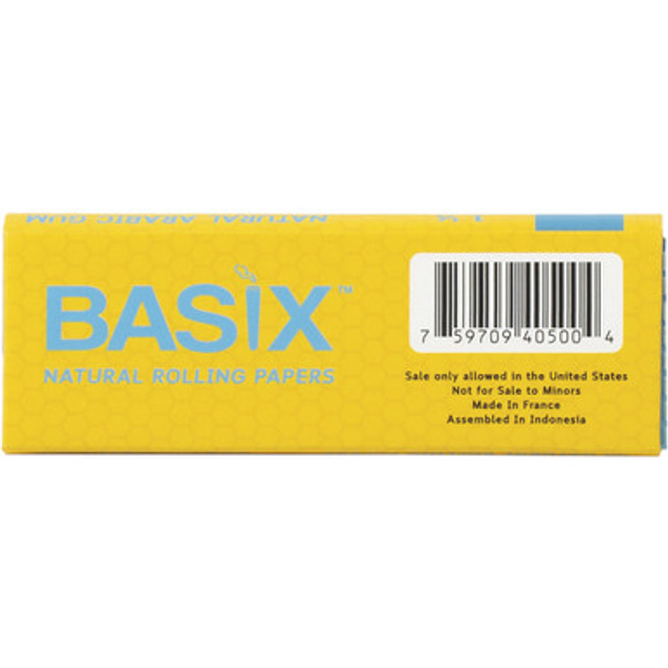 25 Ct. Basix Natural Rolling Paper 1.25"