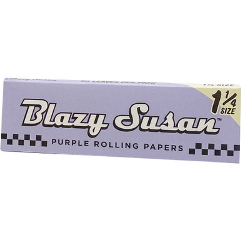 50 Ct. Blazy Susan Purple 1.25" Rolling Papers