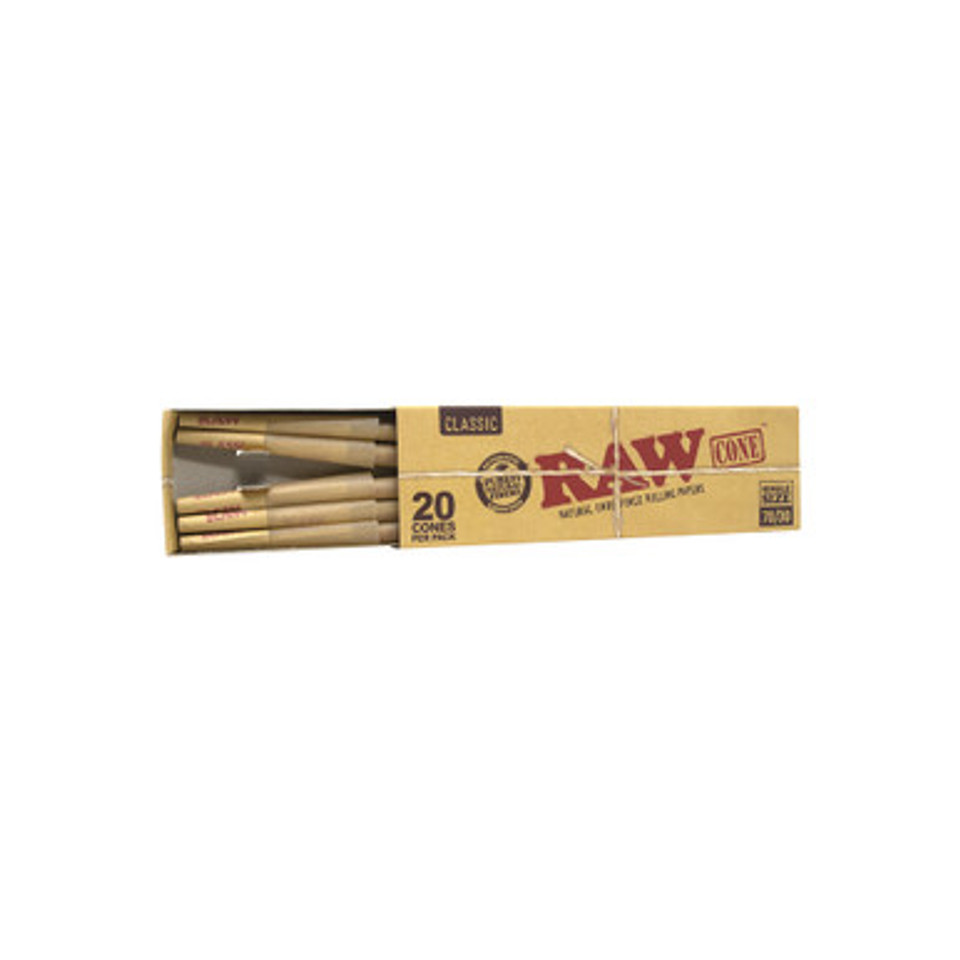 12 Ct. 20pk Raw Classic Cone - 70mm/30mm