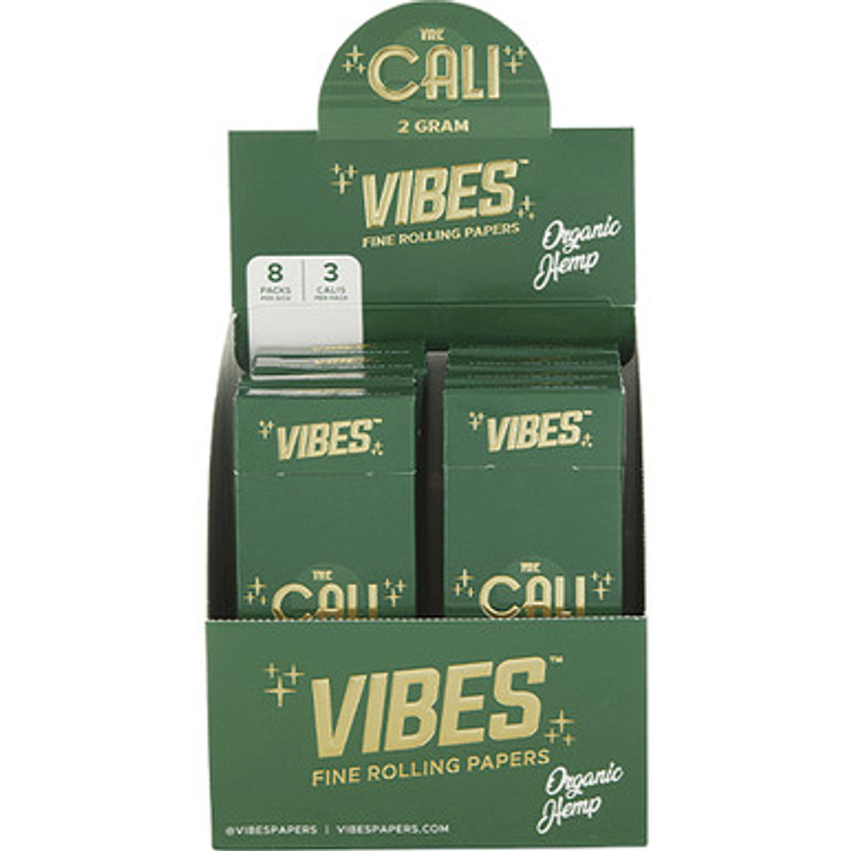 8 Ct. Vibes Org Hemp Cali 2G (3 Cones)