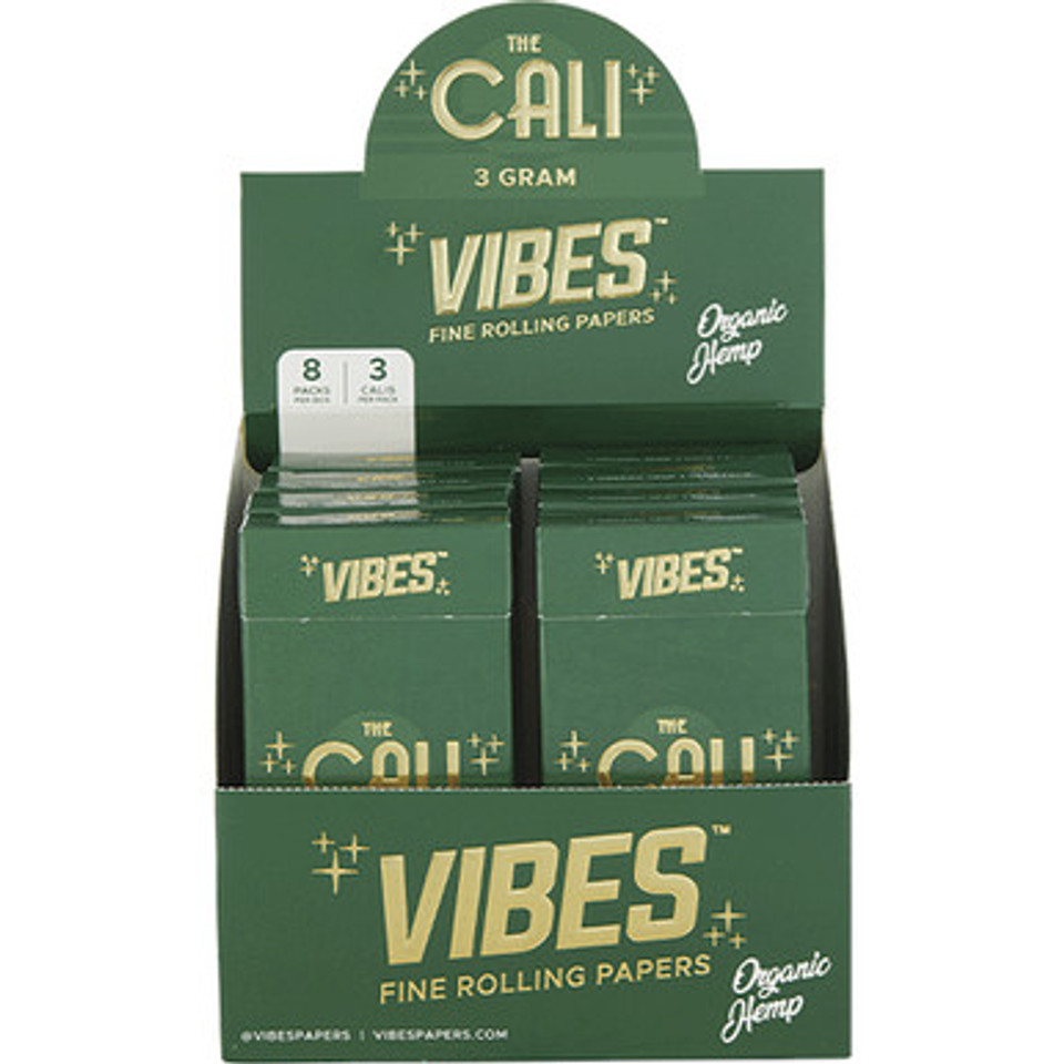8 Ct. Vibes Org Hemp Cali 3G (3 Cones)