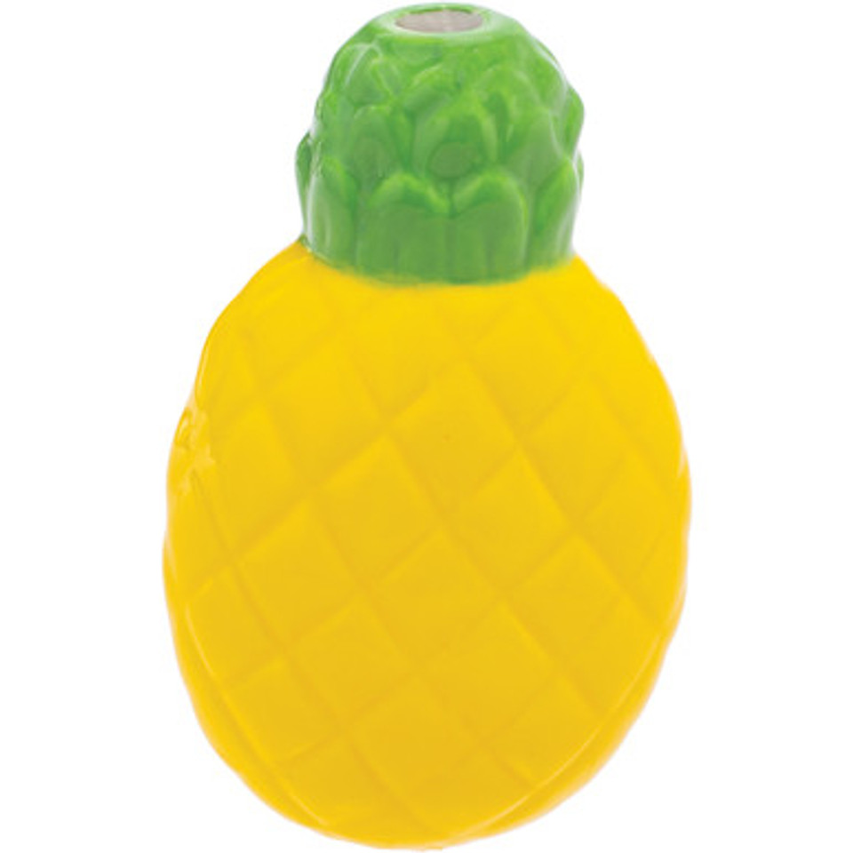 3.5" Pineapple Ceramic Pipe - Wacky Bowlz