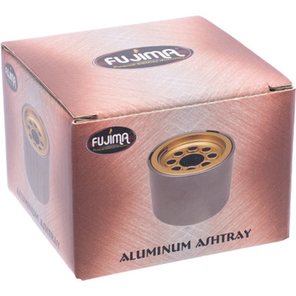 3.3in Silver Aluminum Ashtray