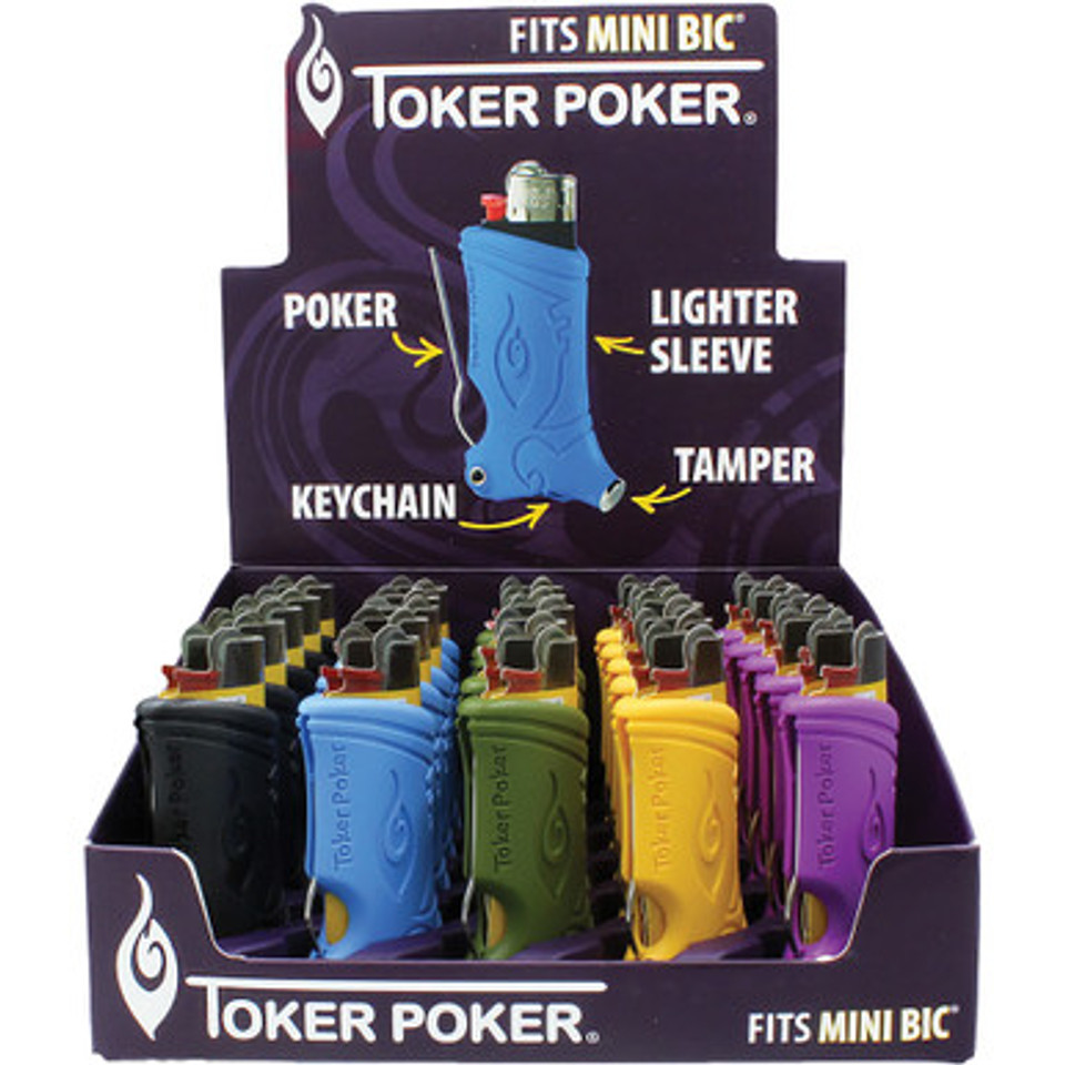 25Ct. Toker Poker for Mini Bic (Lighters Not