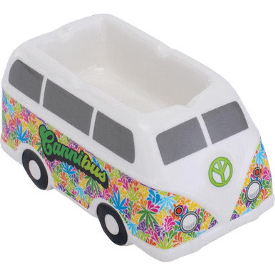 5" Hippie Bus Ceramic Ashtray