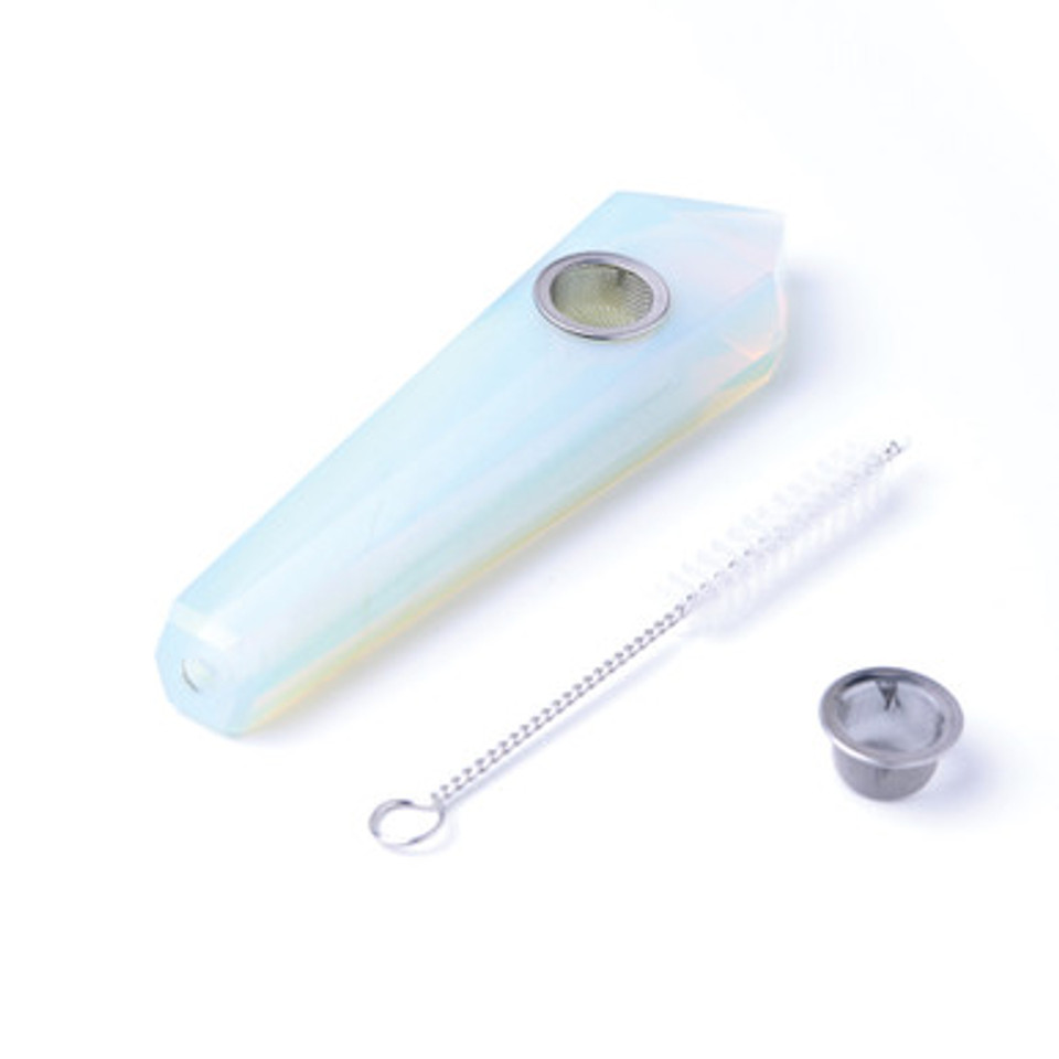 Opalite Gemstone Pipes - Astral Project