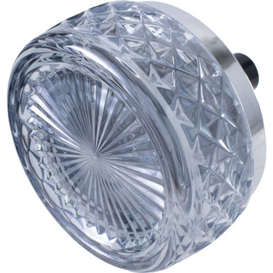 4.75" Glass Spinning Ashtray - Blue