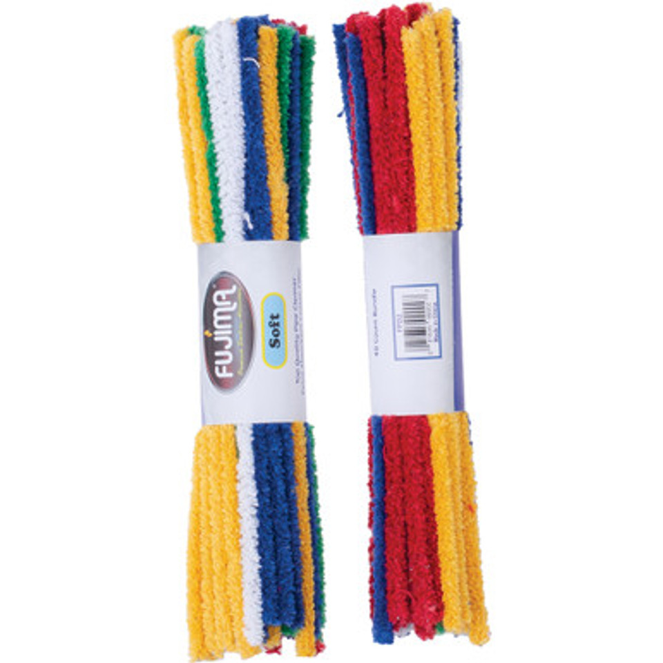48pk. Fujima Soft Pipe Cleaners - 40pcs to Pack