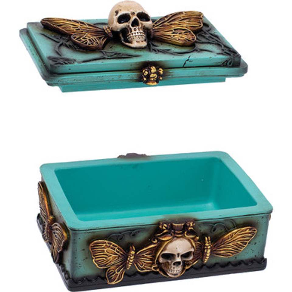 5.5In Death Moth 3D Stash Box