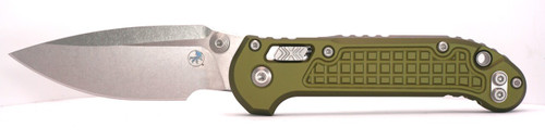 L.U.D.T. S/E RAM-LOK Frag OD Green Stonewash Standard- Microtech Knives