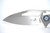 Matrix- Hand Rubbed Titanium Handle- Satin Standard- Blue Titanium Pivot Collar and Carbon Fibre Inlay- Microtech Knives