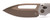 Koschei Single Edge Bronze Blizzardworn- Heretic Knives