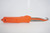 Combat Troodon- Frag HS Rescue Cerakote Orange Handle Orange Full Serrated- Microtech