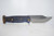 USMC FF Tumbled- Blue Bronze HW- Medford Knife and Tool