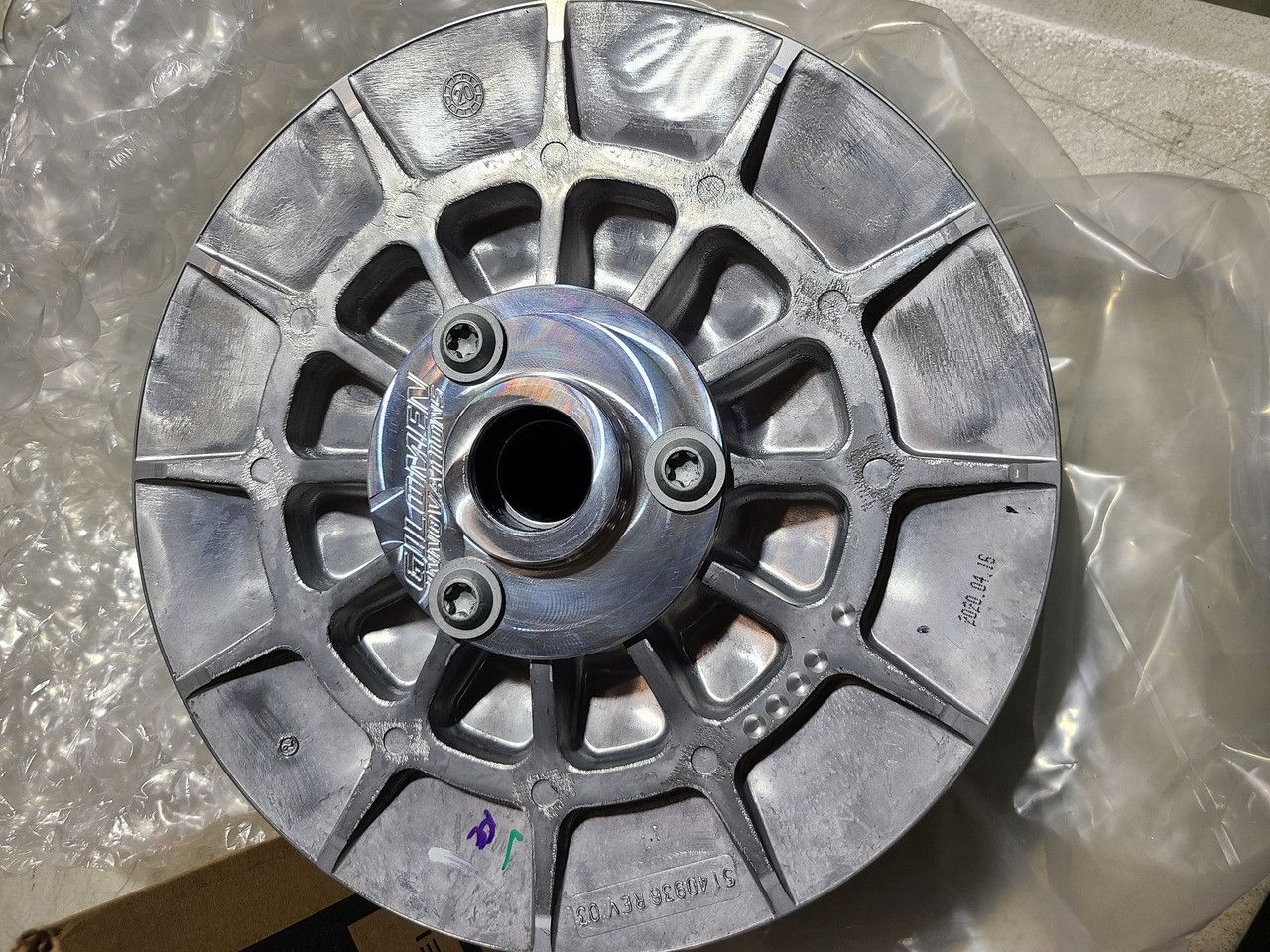 SECONDARY CLUTCH ASSEMBLY WITH HELIX AND SPRING (2020 RZR PRO XP