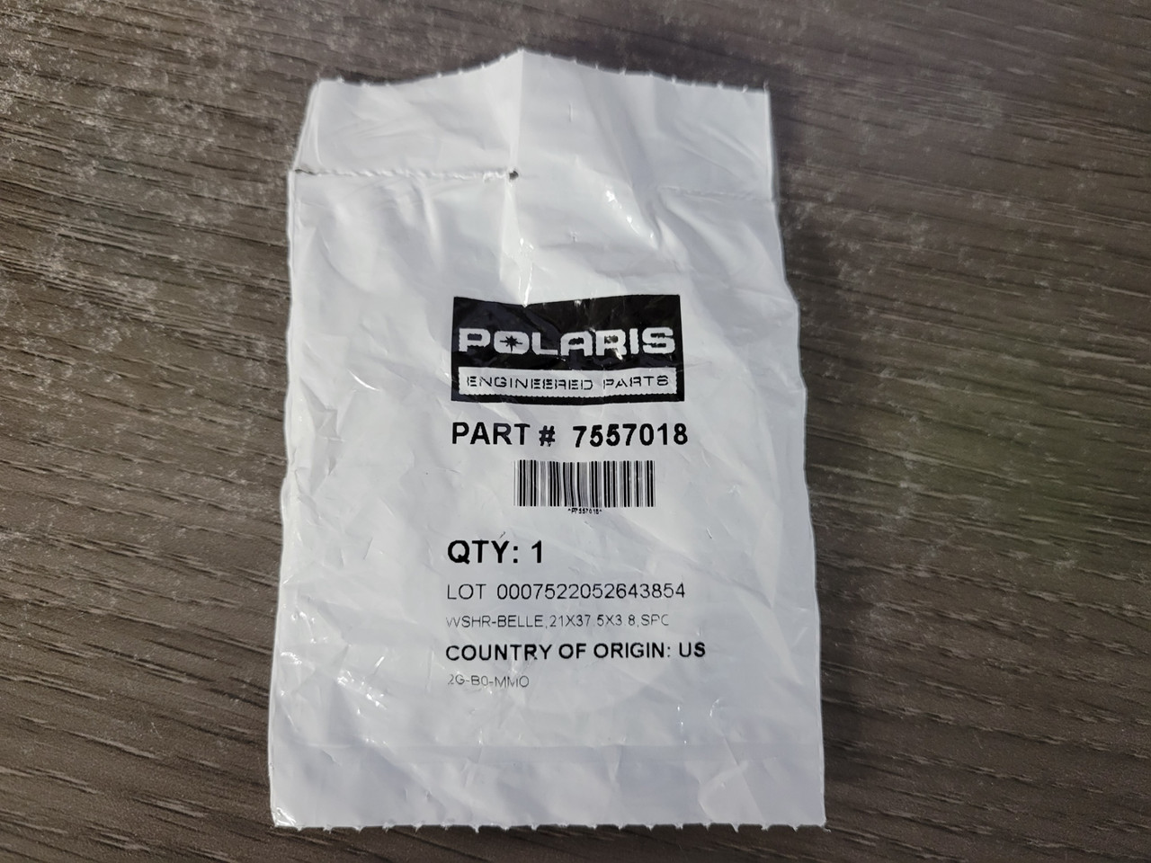 Dome Washer for Primary Clutch Spider 7557018