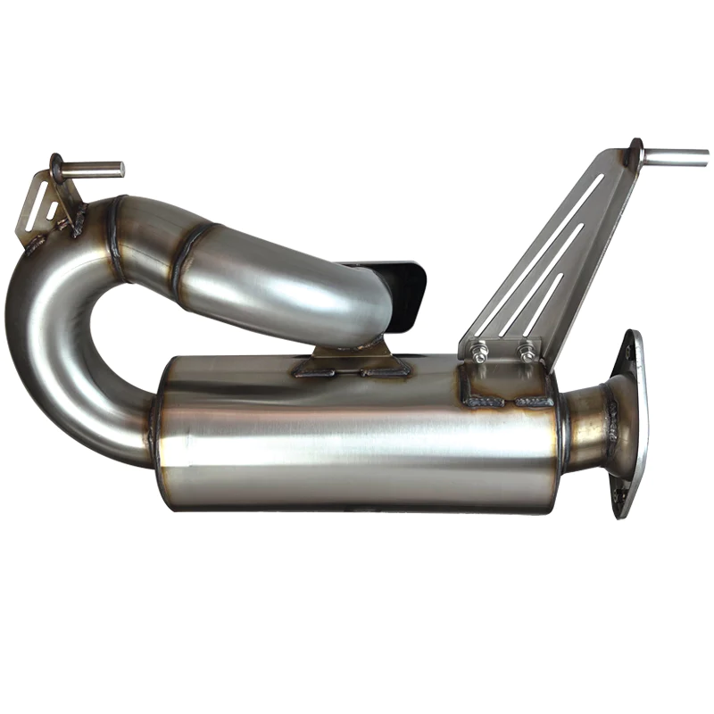 Packard Pro R Muffler PRO R 2.0 LITER 4 CYLINDER PERFORMANCE GGB STAINLESS STEEL MUFFLER