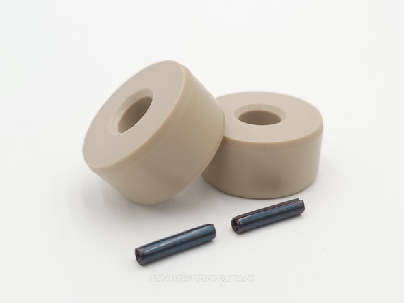 DIAMOND Rollers for OEM BOSS Secondary Clutch Upgrade Replaces Square Pucks ( Set of Two )