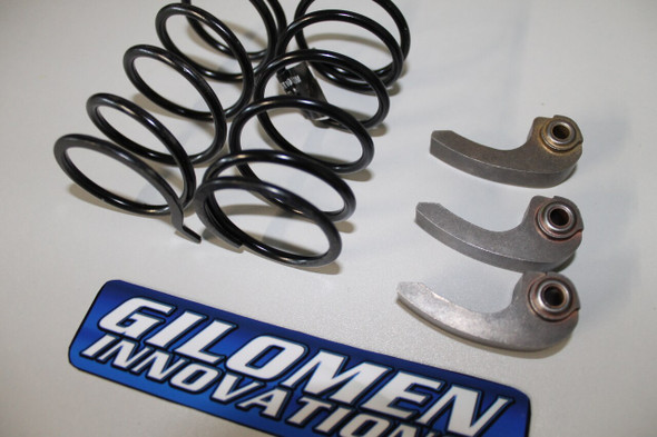 Elite shift TIED clutch kit.   Gilomen Innovations shown with secondary spring