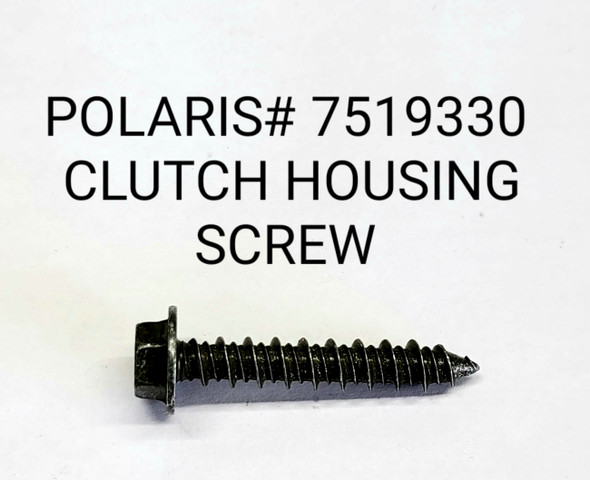 Plastic clutch housing screw / bolt