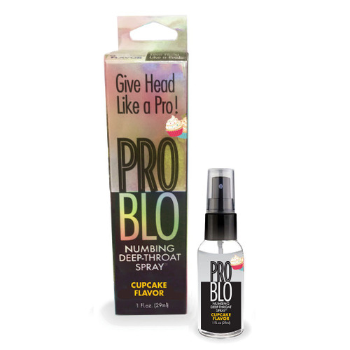 Pro Blo Numbing Deep Throat Spray - Cupcake 1oz