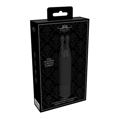 Royal Gems Twinkle Bullet - Black in package