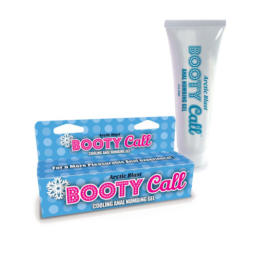 Booty Call Anal Numbing Gel - Arctic Blast 1.5oz with box Booty Call Anal Numbing Gel - Arctic Blast 1.5oz with box