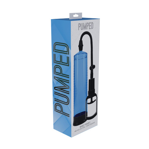 PUMPED Basic Pump 2 - Blue in box PUMPED Basic Pump 2 - Blue in box