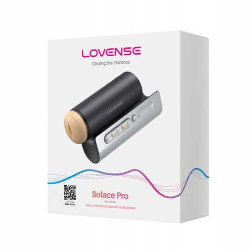 Lovense Solace Pro App Controlled Automatic Stroker in package