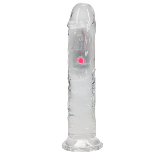RealRock - Wireless Rechargeable Remote Control LED Vibrating Dong Straight No Balls 7" RealRock - Wireless Rechargeable Remote Control LED Vibrating Dong Straight No Balls 7"