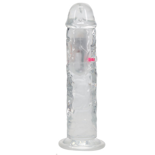RealRock - Wireless Rechargeable Remote Control LED Vibrating Dong Straight No Balls 8" no light RealRock - Wireless Rechargeable Remote Control LED Vibrating Dong Straight No Balls 8" no light