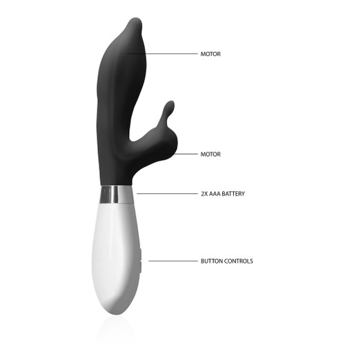 Adonis Rabbit - Black with key points