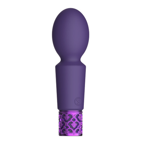 Royal Gems Brilliant - Silicone Rechargeable Bullet - Purple