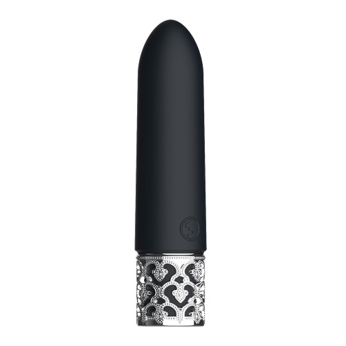 Royal Gems Imperial - Silicone Rechargeable Bullet - Black
