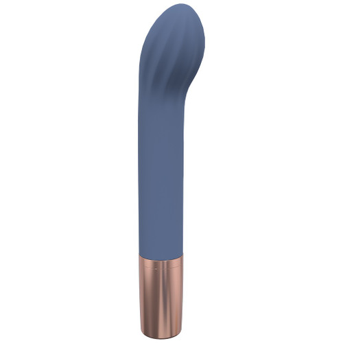 LoveLine - Traveler G-Spot Silicone - Rechargeable - Blue/Grey