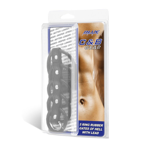 5 Ring Rubber Gates Of Hell With Lead in package