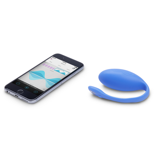 Jive Silicone Vibrator (Blue) with phone app