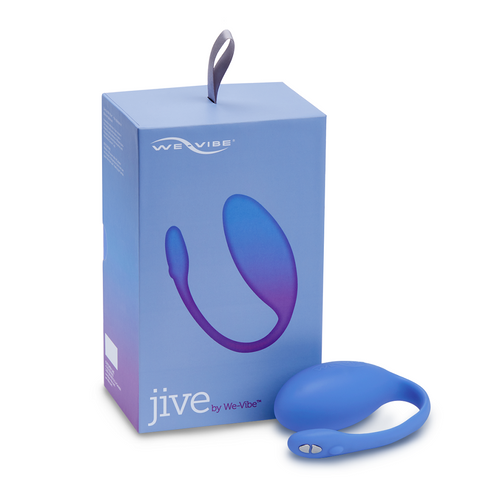 Jive Silicone Vibrator (Blue) with box