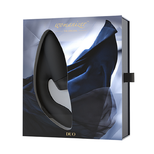 Duo Clitoral And G-Spot Stimulator (Black) in box