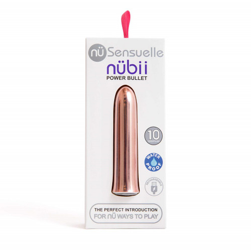 Nubii Bullet Vibe (Rose Gold) in box
