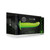 Ouch! Textured Curved Hollow Strap On 8'' - Glow in the Dark in box