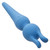 Couture Collection Body Wand Kit - Blue with double pronged attachment