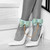 Ouch! Paris Collection - Leg Cuffs - Blue on woman's ankles