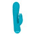 Thicc Chubby Thrusting Tickler - Turquoise side profile