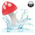 Naughty Bits Muff Shroom Playful Massager in water splash