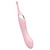 Clit-Tastic Clit Teaser W/Attachments - Pink side view