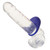 Closer Intimate Rechargeable Ring Embrace - Purple on dildo to show how to wear